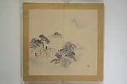 Twelve Views of Naniwa (Osaka) (Naniwa jūnikei) なにわ十二景, Nishiyama Ken 西山謙一郎 (Japanese, 1833–1897), Accordion album; ink and color on paper, Japan