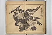 Kan'yōsai Picture Album (Kan'yōsai gafu) 寒葉斎画譜, Kan&#39;yōsai 寒葉斎 (Tatebe Ayatari 建部綾足) (Japanese, 1719–1774), Set of three woodblock printed books; ink on paper, Japan
