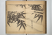 Kan'yōsai Picture Album (Kan'yōsai gafu) 寒葉斎画譜, Kan'yōsai 寒葉斎 (Tatebe Ayatari 建部綾足) (Japanese, 1719–1774), Set of three woodblock printed books; ink on paper, Japan