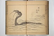 Kan'yōsai Picture Album (Kan'yōsai gafu) 寒葉斎画譜, Kan&#39;yōsai 寒葉斎 (Tatebe Ayatari 建部綾足) (Japanese, 1719–1774), Set of three woodblock printed books; ink on paper, Japan
