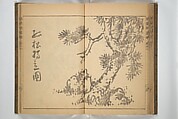 Kan'yōsai Picture Album (Kan'yōsai gafu) 寒葉斎画譜, Kan&#39;yōsai 寒葉斎 (Tatebe Ayatari 建部綾足) (Japanese, 1719–1774), Set of three woodblock printed books; ink on paper, Japan