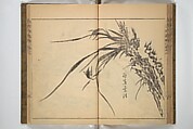 Kan'yōsai Picture Album (Kan'yōsai gafu) 寒葉斎画譜, Kan&#39;yōsai 寒葉斎 (Tatebe Ayatari 建部綾足) (Japanese, 1719–1774), Set of three woodblock printed books; ink on paper, Japan