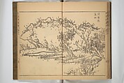 Kan'yōsai Picture Album (Kan'yōsai gafu) 寒葉斎画譜, Kan&#39;yōsai 寒葉斎 (Tatebe Ayatari 建部綾足) (Japanese, 1719–1774), Set of three woodblock printed books; ink on paper, Japan