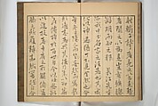 Kan'yōsai Picture Album (Kan'yōsai gafu) 寒葉斎画譜, Kan&#39;yōsai 寒葉斎 (Tatebe Ayatari 建部綾足) (Japanese, 1719–1774), Set of three woodblock printed books; ink on paper, Japan