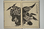 Kan'yōsai Picture Album (Kan'yōsai gafu) 寒葉斎画譜, Kan&#39;yōsai 寒葉斎 (Tatebe Ayatari 建部綾足) (Japanese, 1719–1774), Set of five woodblock printed books; ink on paper, Japan