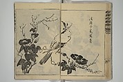 Kan'yōsai Picture Album (Kan'yōsai gafu) 寒葉斎画譜, Kan&#39;yōsai 寒葉斎 (Tatebe Ayatari 建部綾足) (Japanese, 1719–1774), Set of five woodblock printed books; ink on paper, Japan