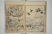 Kan'yōsai Picture Album (Kan'yōsai gafu) 寒葉斎画譜, Kan&#39;yōsai 寒葉斎 (Tatebe Ayatari 建部綾足) (Japanese, 1719–1774), Set of five woodblock printed books; ink on paper, Japan