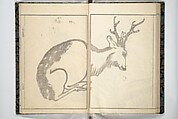 Kihō Picture Album (Kihō gafu) 埼鳳画譜, Kawamura Kihō 河村琦鳳 (Japanese, 1778–1852), Woodblock printed book; ink and color on paper, Japan