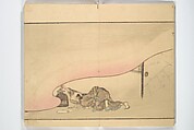 Kyōsai’s Pictures of One Hundred Demons (Kyōsai hyakki gadan) 暁斎百鬼画談, Kawanabe Kyōsai 河鍋暁斎 (Japanese, 1831–1889), Woodblock printed book (orihon, accordion-style); ink and color on paper, Japan