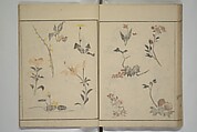 How to Draw Figures Simply (Jinbutsu ryakugashiki) 人物略画式, Kuwagata Keisai 鍬形蕙斎 (Japanese, 1764–1824), Woodblock printed book; ink and color on paper, Japan