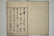 Garden of Cursive Drawings (Ryakuga-en) 略画苑, Kuwagata Keisai 鍬形蕙斎 (Japanese, 1764–1824), Woodblock printed book; ink and color on paper, Japan