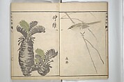 Pictures by Famous Artists (Meika gafu) 名家画譜, Yosa Buson 与謝蕪村 (Japanese, 1716–1783)  , and others, Set of two woodblock printed books; ink and color on paper, Japan