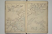 Kōrin's painting style (Kōrin gashiki) 光琳画式, Aikawa Minwa 合川珉和 (Japanese, active 1806–1821), Woodblock printed book; ink and color on paper, Japan