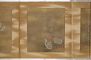 Album of Birds and Flowers and Other Subjects, Attributed to Tosa Mitsunari 土佐光成 (Japanese, 1646–1710), Accordion album; ink and color on silk, Japan