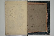 The Cicada Stream (Semi no Ogawa)  蝉小川, After Hasegawa Myōtei 長谷川妙躰 (Japanese, active late 17th century), Set of three woodblock printed books; ink on paper, Japan