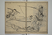 The Nantei Picture Album, Supplementary Volume (Nantei gafu kōhen)  楠亭画譜後篇, Nishimura Nantei 西村 楠亭 (Japanese, 1775–1834), Set of three woodblock printed books; ink on paper and ink and color on paper (vol. 