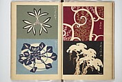 Practical Sketchbook (Ōyō manga) 応用漫画, Ogino Issui 荻野一水 (Japanese, active early 20th century), Set of two woodblock printed books; ink and color on paper, Japan