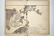 Picture Album by Old Man Maruyama (En'ō gafu)  円翁画譜, After Maruyama Ōkyo 円山応挙 (Japanese, 1733–1795), Set of two woodblock printed books; ink and color on paper, Japan