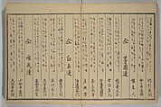 Men’s Stomping Dances (Otoko tōka) 男踏歌, Chōbunsai Eishi 鳥文斎栄之 (Japanese, 1756–1829), Woodblock printed book; ink and color on paper, Japan
