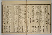 Men’s Stomping Dances (Otoko tōka) 男踏歌, Chōbunsai Eishi 鳥文斎栄之 (Japanese, 1756–1829), Woodblock printed book; ink and color on paper, Japan