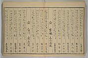 Men’s Stomping Dances (Otoko tōka) 男踏歌, Chōbunsai Eishi 鳥文斎栄之 (Japanese, 1756–1829), Woodblock printed book; ink and color on paper, Japan