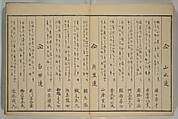 Men’s Stomping Dances (Otoko tōka) 男踏歌, Chōbunsai Eishi 鳥文斎栄之 (Japanese, 1756–1829), Woodblock printed book; ink and color on paper, Japan
