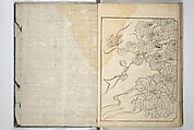 A Fashionable Representation of the Immortals of Poetry: Picture Book of Waka-no-ura (Fūryū kasen ehon waka no ura)  風流歌仙絵本和歌浦, Attributed to Takagi Sadatake 高木貞武 (Japanese, active early 18th century), Set of two woodblock printed books; ink on paper, Japan