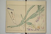 Picture Album of Birds and Flowers (Kachō gafu) 華鳥画譜, Watanabe Seitei 渡辺省亭 (Japanese, 1851–1918), Woodblock printed book; ink and color on paper, Japan