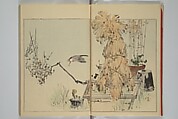 Picture Album of Birds and Flowers (Seitei Kachō gafu)  省亭花鳥画譜, Watanabe Seitei 渡辺省亭 (Japanese, 1851–1918), Set of three woodblock printed books attached by thread binding; ink and color on paper, Japan