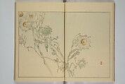 Picture Album of Birds and Flowers (Seitei Kachō gafu)  省亭花鳥画譜, Watanabe Seitei 渡辺省亭 (Japanese, 1851–1918), Set of three woodblock printed books attached by thread binding; ink and color on paper, Japan