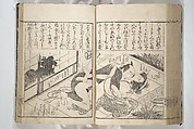 Erotica; Compendium Guide to the Brothels of Osaka (Keiryaku ōzassho gyokumon taisei) 閨暦大雑書玉門大成, Kitao Shigemasa 北尾重政 (Japanese, 1739–1820), Woodblock printed book; ink and color on paper, Japan