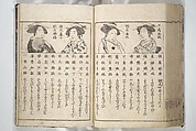 Erotica; Compendium Guide to the Brothels of Osaka (Keiryaku ōzassho gyokumon taisei) 閨暦大雑書玉門大成, Kitao Shigemasa 北尾重政 (Japanese, 1739–1820), Woodblock printed book; ink and color on paper, Japan