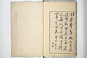 Sō Shiseki Picture Album (Sō Shiseki gafu)  宋紫石画譜, Sō Shiseki 宋紫石 (Japanese, 1715–1786), Set of three woodblock printed books; ink, color, and hand-coloring (vol. 2) on paper, Japan