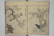 A Garden of Celebrated Japanese and Chinese Paintings (Wakan meigaen} 和漢名画苑, Ooka Shunboku 大岡春卜 (1680–1763), Set of six woodblock-printed books bound as one, with additional volume; ink on paper, Japan