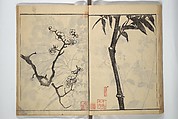 Soken Picture Album: The Plant Section (Soken gafu: Sōka no bu)  素絢画譜 草花之部, Yamaguchi Soken 山口素絢 (Japanese, 1759–1818), Woodblock printed book; ink on paper, Japan