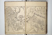 Picture Book of Essays in Idleness (Ehon tsurezuregusa) 絵本徒然草, Nishikawa Sukenobu 西川祐信 (Japanese, 1671–1750), Set of three woodblock printed books bound as one volume; ink on paper, Japan