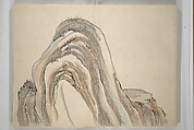 Taiga Hall Painting Album (Taigadō gafu), Illustrations by Ike no Taiga (Japanese, 1723–1776), Woodblock printed book (orihon, accordion-style); ink and color on paper, Japan