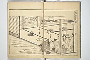 Yoshiwara Picture Book of New Year’s Festivities (Seirō ehon nenjū gyōji) 青楼繪本年中行事, Kitagawa Utamaro 喜多川歌麿 (Japanese, ca. 1754–1806), Set of two woodblock printed books; ink on paper, Japan