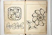 Shell Motifs (Kaigara dammen zuan) 貝殻断面図案, Yoichirō Hirase 平瀬 與一郎 (Japanese, 1859–1925), Woodblock printed book; ink and color on paper, Japan