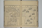 Book of Kosode Patterns (Hiinagata Ise no umi) 雛形伊勢乃海, Enoki Shinuemon Hironobu 榎木新右衛門 寛命 (Japanese, active mid- 18th century), Three woodblock-printed books bound as one; ink on paper, Japan