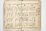 Handbook of Fashionable Cuisine for the Epicures of Edo (Edo ryūkō ryōri tsū taizen) 江戸流行料理通大全; 料理通初編&二編, Kuwagata Keisai 鍬形蕙斎 (Japanese, 1764–1824), Woodblock printed book; ink on paper, Japan