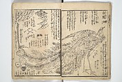 Picture Book on the Use of Coloring, first volume (Ehon saishikitsū shohen) 繪本彩色通 初編, Katsushika Hokusai 葛飾北斎 (Japanese, Tokyo (Edo) 1760–1849 Tokyo (Edo)), Woodblock printed book; ink on paper and color scribbles, Japan