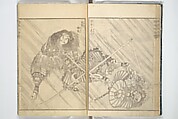Picture Book on Heroes of China and Japan (Ehon wakan no homare) 絵本和漢誉, Katsushika Hokusai 葛飾北斎 (Japanese, Tokyo (Edo) 1760–1849 Tokyo (Edo)), Woodblock printed book; ink on paper, Japan