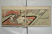 Picture Book of the Eternal Pines (Ehon chiyo no matsu), Suzuki Harunobu 鈴木春信 (Japanese, 1725–1770), Woodblock printed book; ink and color on paper, Japan