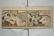 Picture Book of the Eternal Pines (Ehon chiyo no matsu), Suzuki Harunobu 鈴木春信 (Japanese, 1725–1770), Woodblock printed book; ink and color on paper, Japan