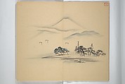 Album [of works] by the master Koiso Zensetsusō (complete) (Koiso Zensentsusō sensei gajō-kan) 小磯前雪窓先生画帖完, Koiso Zensetsusō 小磯前雪窓 (Japanese, 1832–1902), Accordion album; ink and color on paper, Japan