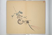 Album [of works] by the master Koiso Zensetsusō (complete) (Koiso Zensentsusō sensei gajō-kan) 小磯前雪窓先生画帖完, Koiso Zensetsusō 小磯前雪窓 (Japanese, 1832–1902), Accordion album; ink and color on paper, Japan
