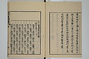 The Mustard Seed Garden Painting Manual (Yakubon Kaishien gaden) 譯本芥子園畫傳, Kashiwagi Jotei 柏木如亭 (Japanese, 1763–1819), Woodblock printed books; ink and color (on frontispiece only) on paper, Japan