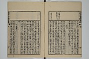 The Mustard Seed Garden Painting Manual (Yakubon Kaishien gaden) 譯本芥子園畫傳, Kashiwagi Jotei 柏木如亭 (Japanese, 1763–1819), Woodblock printed books; ink and color (on frontispiece only) on paper, Japan