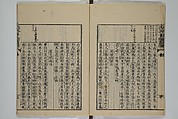 The Mustard Seed Garden Painting Manual (Yakubon Kaishien gaden) 譯本芥子園畫傳, Kashiwagi Jotei 柏木如亭 (Japanese, 1763–1819), Woodblock printed books; ink and color (on frontispiece only) on paper, Japan